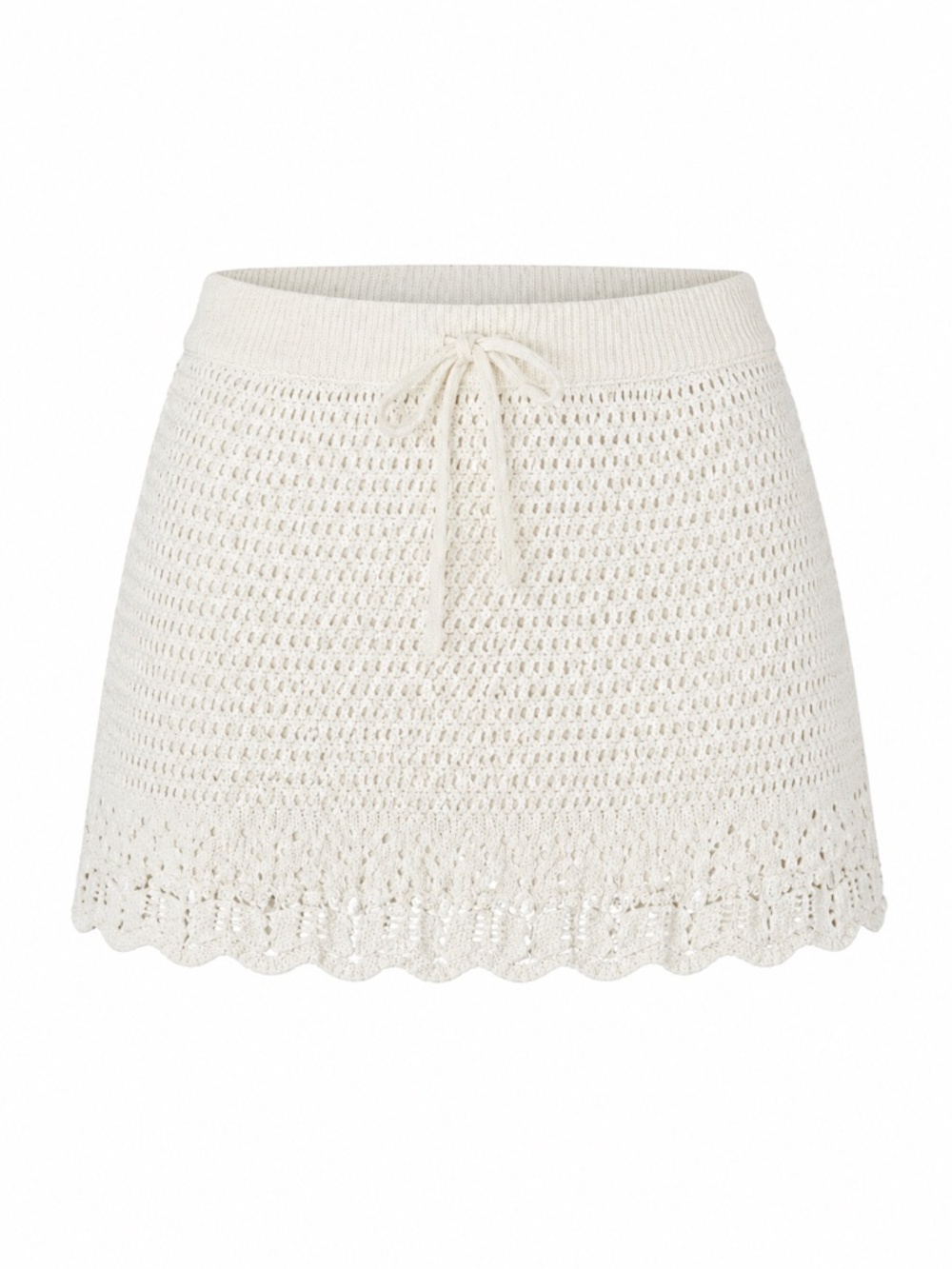 Hollister Crochet-Style Cover-Up - Cream - Extra-Small